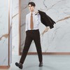 柒牌男士条纹西服套装男春季新款商务双排扣职业西装结婚新郎礼服	126C71000 商品缩略图3