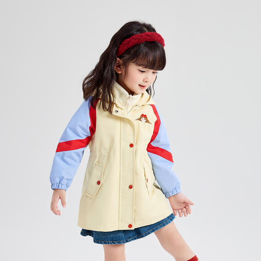 笛莎Deesha 童装女童外套2023新款公主风博主同款外套 商品图11