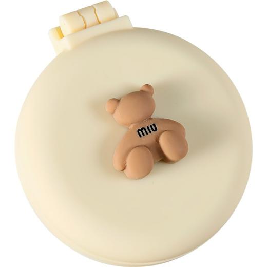 可爱小熊迷你小梳子镜子一体随身携带便携折叠气垫气囊梳儿童梳 商品图4