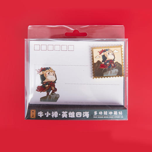 牛首山文创牛小禅冰箱贴国潮创意圣诞礼物装饰冰箱小贴饰新年礼品 商品图4
