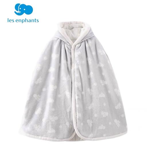 丽婴房-寝具类（冬）D0珊瑚绒披风（粉色） 商品图1