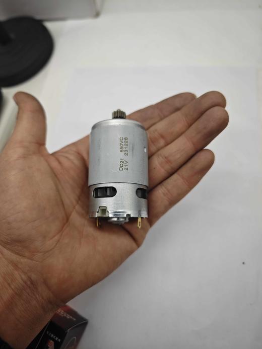 【货号01087】适配大艺21V13齿电机550电机锂电钻电机充电钻马达13齿锂电钻配件 商品图5