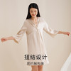 金三塔真丝睡衣女春新品100%桑蚕丝时尚扭结睡裙女宽松家居服套装  YSFEA307/YSFEA204 商品缩略图1