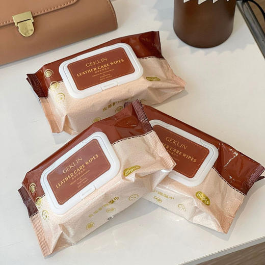 GEKLIN吉凯林皮革护理湿巾无纺布清洁湿巾 商品图0