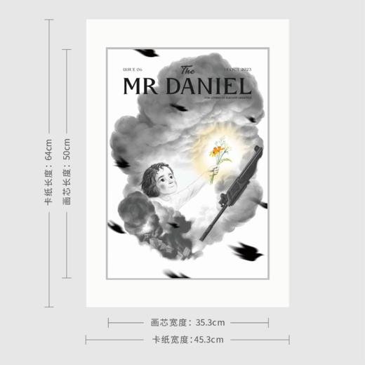 MAKE PEACE NOT WAR —— THE MR DANIEL 限量版画（非偏远地区包邮） 商品图3