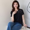 火桐hooton镂空钩花圆领T 商品缩略图2