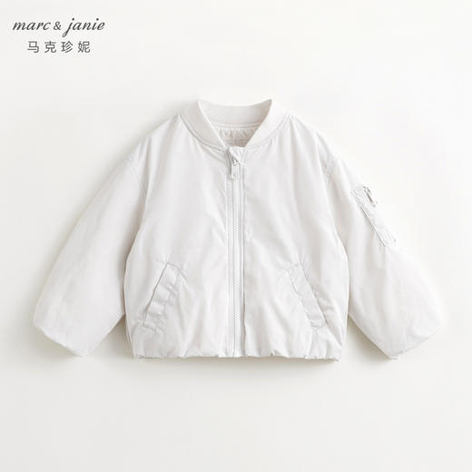 【三防】马克珍妮男童时尚宽松棒球服外套儿童上衣春装新款240009 商品图0