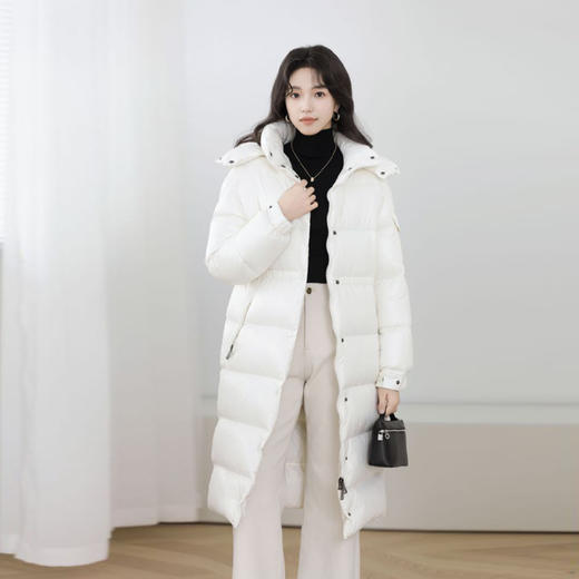 火桐hooton 高定系列 中长款鹅绒羽绒服WT9551 商品图7