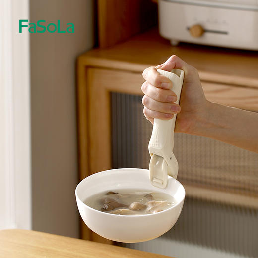 FaSoLa厨房夹子盘子夹家用防滑蒸菜蒸锅隔热提盘神器夹碗器 商品图6