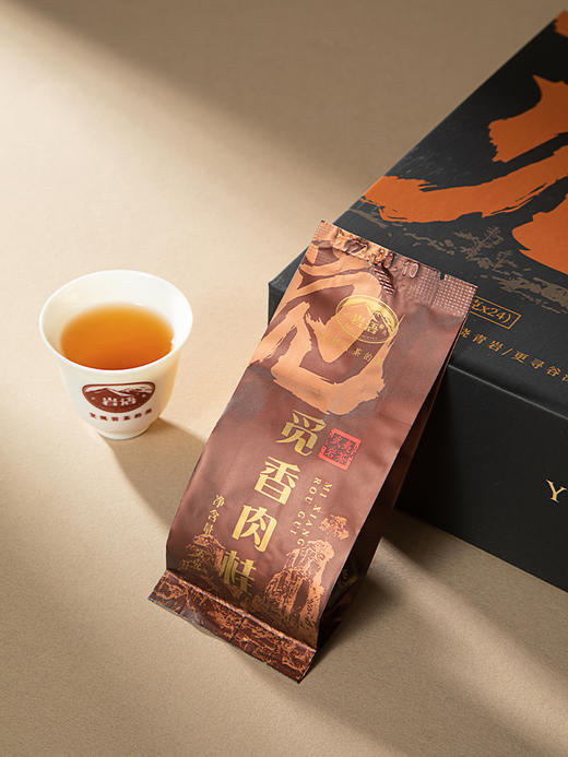 岩语 觅香肉桂礼盒装 特级武夷岩茶正宗清香型乌龙茶叶送礼192g 商品图5