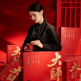 【年货茶礼】茶叶 铁观音 大红袍 白茶 茶叶礼盒 茶礼盒 大师 茶饮 华源 473g