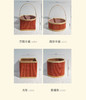 红色竹编花篮 商品缩略图11