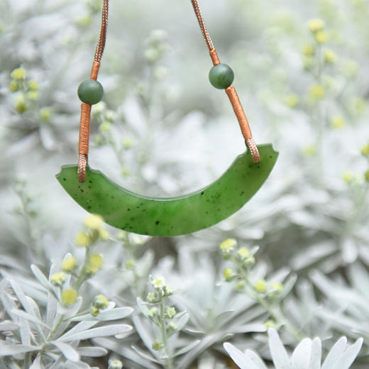 「含明浅笑」微笑玉璜 商品图4