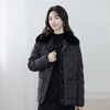 火桐hooton 高定系列 真毛领短款腰带羽绒服WT9679 商品缩略图2