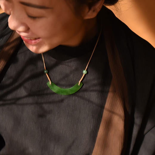 「含明浅笑」微笑玉璜 商品图1