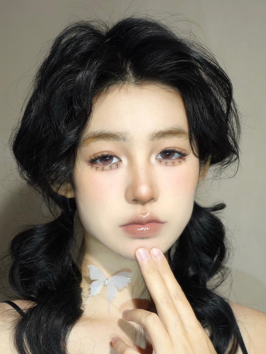 『半年抛中直径』Kaylens- 粉珠泡泡 -14.2mm【 0-800度 无525/575】 商品图3