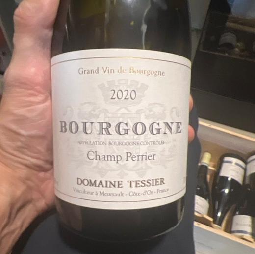 玳希酒庄勃艮第香沛干白葡萄酒 2020 Domaine Tessier Bourgogne Blanc Champ Perrier 商品图1