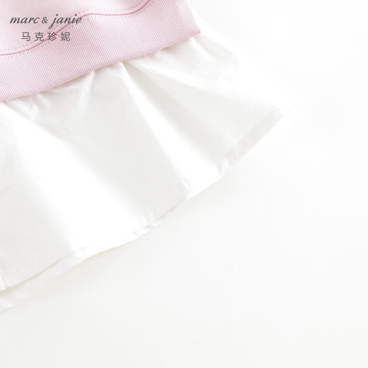 【空气层】马克珍妮女童时尚假两件拼接卫衣外套春装新款240281 商品图4
