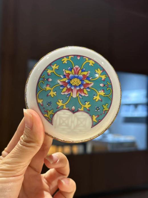 景德镇陶瓷 国瓷红叶 1头水影单杯 商品图4