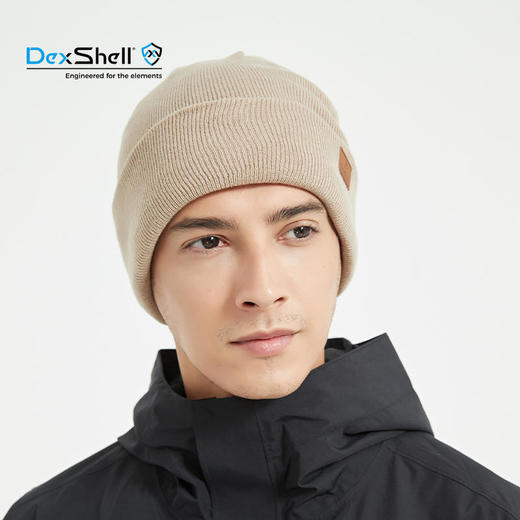 DexShell 戴适 纯色防风防水针织帽 DH30509 商品图3