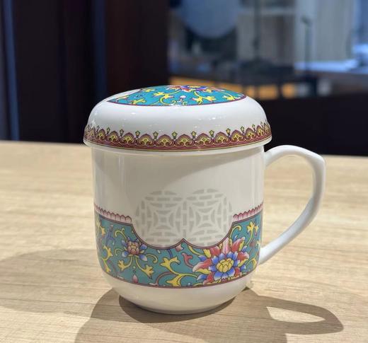 景德镇陶瓷 国瓷红叶 1头水影单杯 商品图0