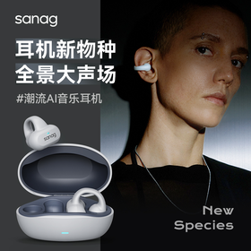 Sanag塞那 Z50S蓝牙耳机耳夹式不入耳  BBJ