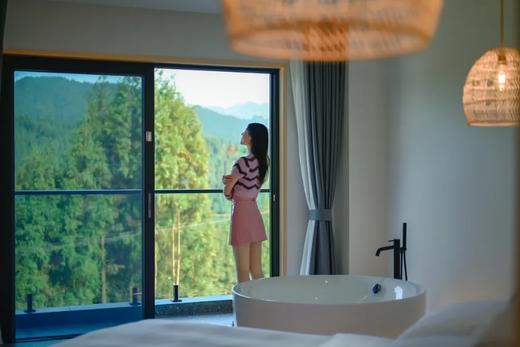 【瓦屋山汀颐酒店】瓦屋山免门票徒步太香了！趁瓦屋山居重磅升级森林汤泉对外开放~春促￥198抢，卧房+双早+汤泉票2张~ 商品图4