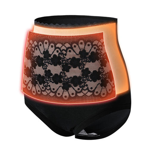 整件7A抗jun 塑身美体设计 秋冬新品【聚乳酸蚕丝 高腰收腹提臀保暖裤】双面磨毛 加绒加厚 内裤女士 商品图4