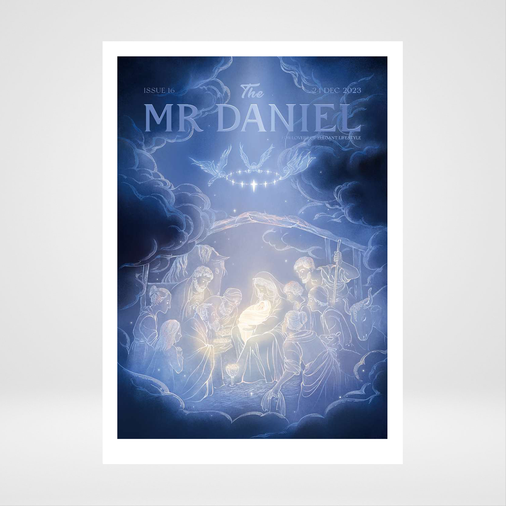 HOLY NIGHT —— THE MR DANIEL 限量版画（非偏远地区包邮）