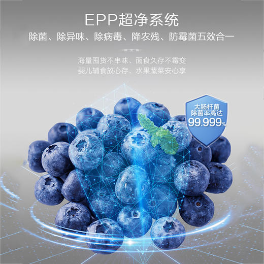 海尔(Haier)505升十字对开门超薄冰箱 零距离嵌入全空间保鲜 EPP超净系统 BCD-505WGHTD14GXU1 商品图3