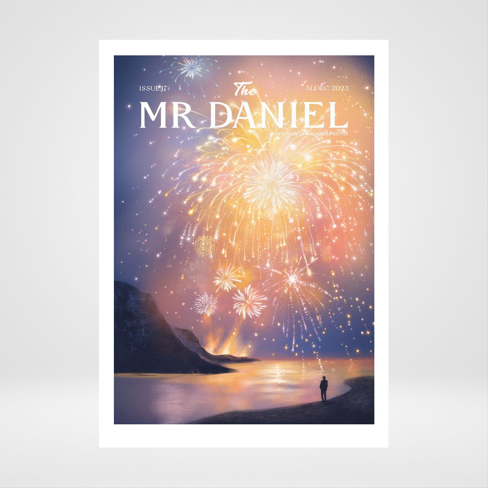 HAPPY NEW YEAR —— THE MR DANIEL 限量版画（非偏远地区包邮）