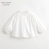 马克珍妮女童花边立领满印衬衫儿童纯棉衬衣上衣春装新款240106 商品缩略图4