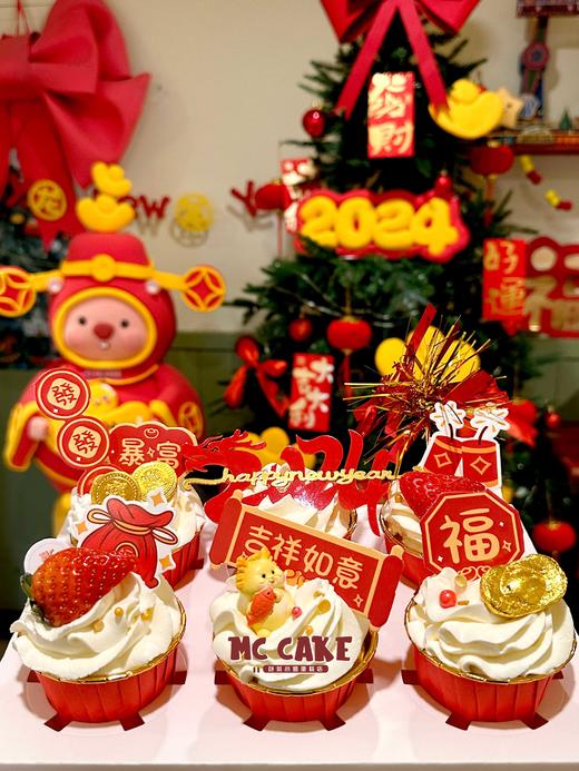 新年纸杯6个装 商品图2