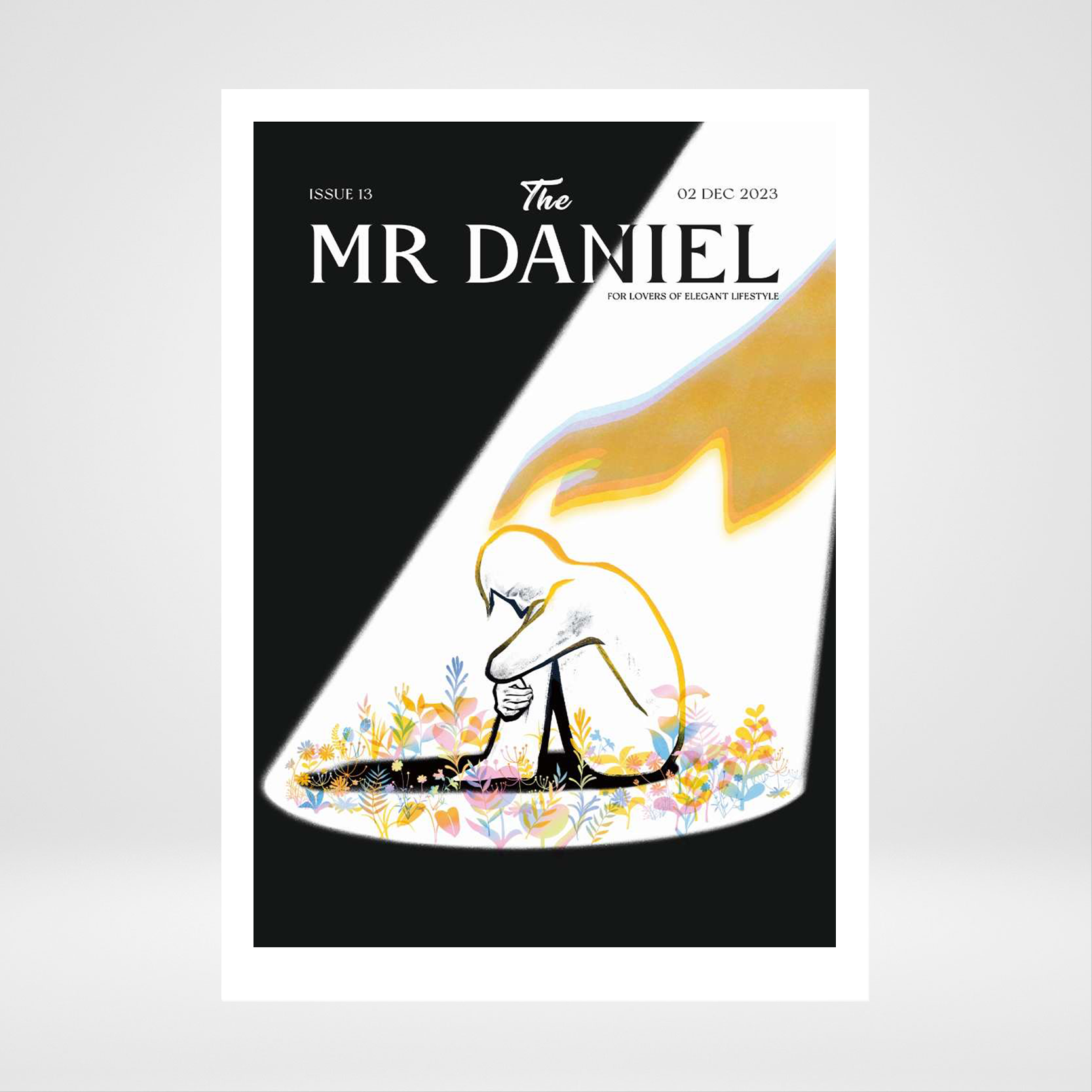 LIGHT OVERCOMES DARKNESS —— THE MR DANIEL 限量版画（非偏远地区包邮）