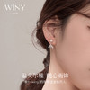 Winy925纯银优雅美人鱼耳钉送女友闺蜜老婆爱人节日生日礼物 商品缩略图4