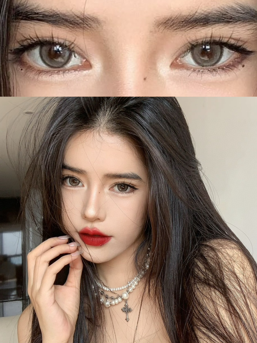 【年抛色板】嘎嘎心动 Con4U | 大直径14.5 着色13.8【同品牌多盒更划算，完整色板在详情页里哟】 |  大直径美瞳 0-1000度