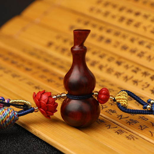 紫檀木葫芦挂件 商品图6