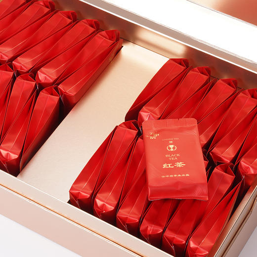 云中居鸿运系列特级武夷红茶正山小种礼盒装168g（4g×42） 商品图2