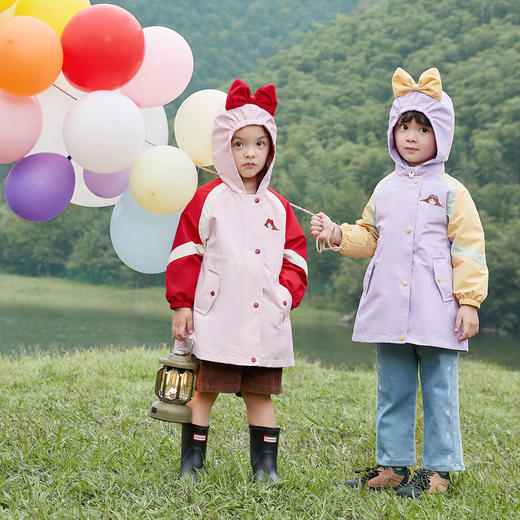 笛莎Deesha 童装女童外套2023新款公主风博主同款外套 商品图1