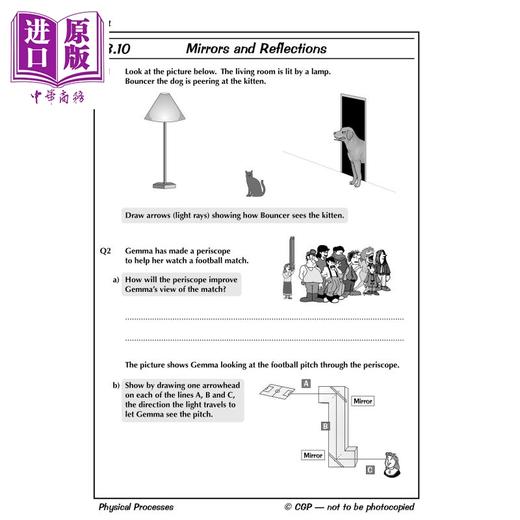 预售 【中商原版】英国CGP KS2 Science Question Book 商品图3