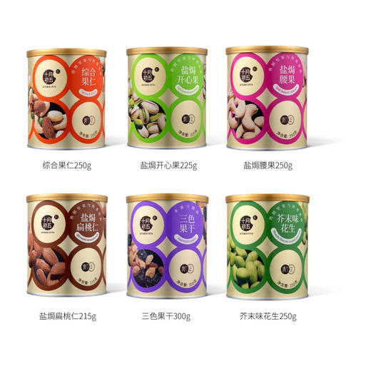 【澳门十月初五】财源滚滚坚果礼盒1.49kg 商品图1