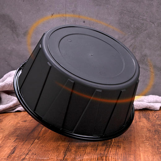 喇叭花一次性打包餐盒2500ml小龙虾外卖碗酸菜鱼圆形火锅打包盒 商品图3