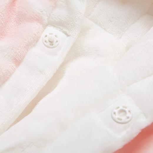 丽婴房-寝具类（冬）D0珊瑚绒披风（粉色） 商品图2