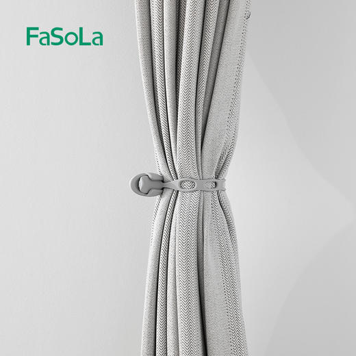 FaSoLa简约时尚插头固定厨房电线收纳绕线器多功能捆绑挂绳数据线理线器 商品图9