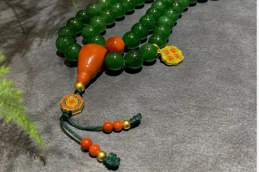 【御珠宫坊·传承系列】碧玉108珠串 商品图3