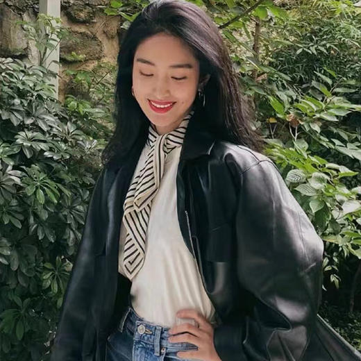 火桐hooton 23姆米重磅条纹丝巾SJ58 商品图0