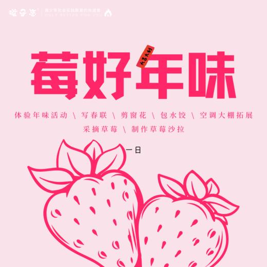 孩子志 | 年的味道 | 张家港开心农场 1/13(周六)、1/25(考试后) 亲子/独立 一起写春联 、剪窗花、包水饺、生态无激素草莓采摘、 制作草莓沙拉，留下年的回忆.. 商品图0