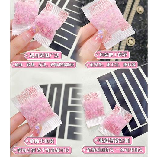 GEKLIN吉凯林樟脑丸除味驱虫香包家用衣柜防霉防潮 商品图5