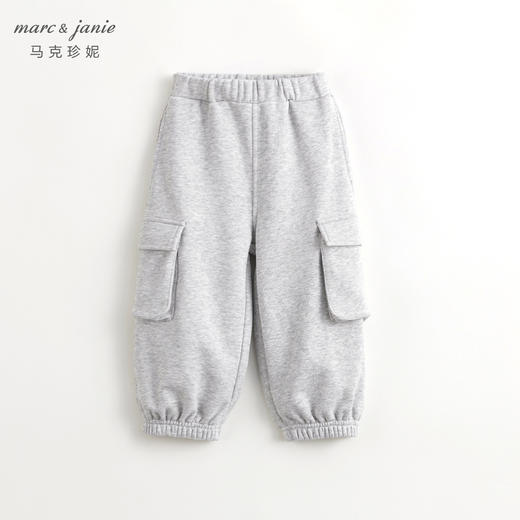 [城市户外]马克珍妮男童大口袋运动裤儿童工装裤束脚裤春款240297 商品图1