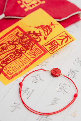 天然朱砂“福财”双来套组